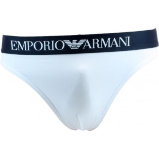 111550-CC747 | String blanc en polyamide stretch