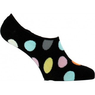 Happy Socks | Paire de chaussettes invisibles multicolores à pois en coton stretch et polyamide - Big dot