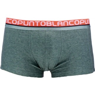 Punto Blanco | Boxer court gris en coton stretch - Sausalito