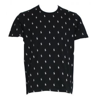 Logo | T-shirt blanc et noir 100% coton