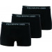 Classic | Lot de 3  boxers noirs en coton